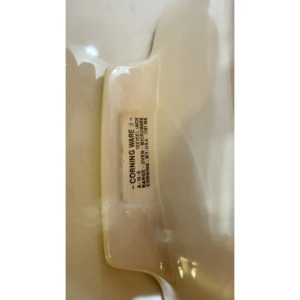 Corning Ware Wildflower 10x10x2 in Casserole Dish A-10-B No Lid
